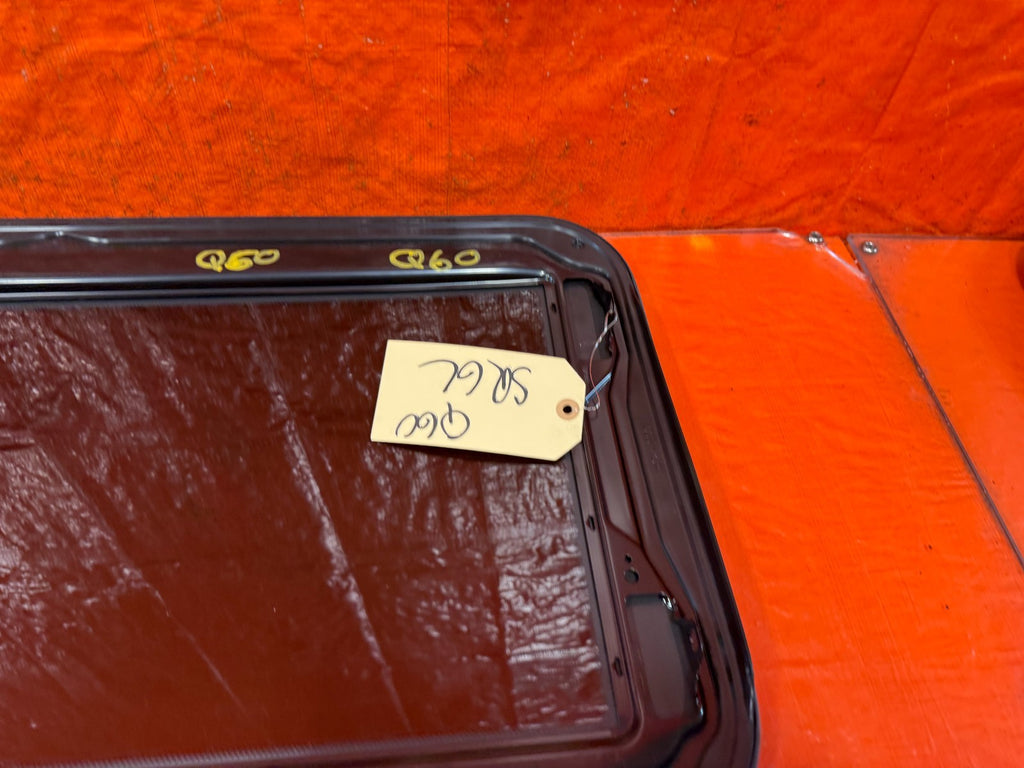 17 22 INFINITI Q60   SUNROOF MOONROOF SLIDING ROOF GLASS   OEM FACTORY OE  14