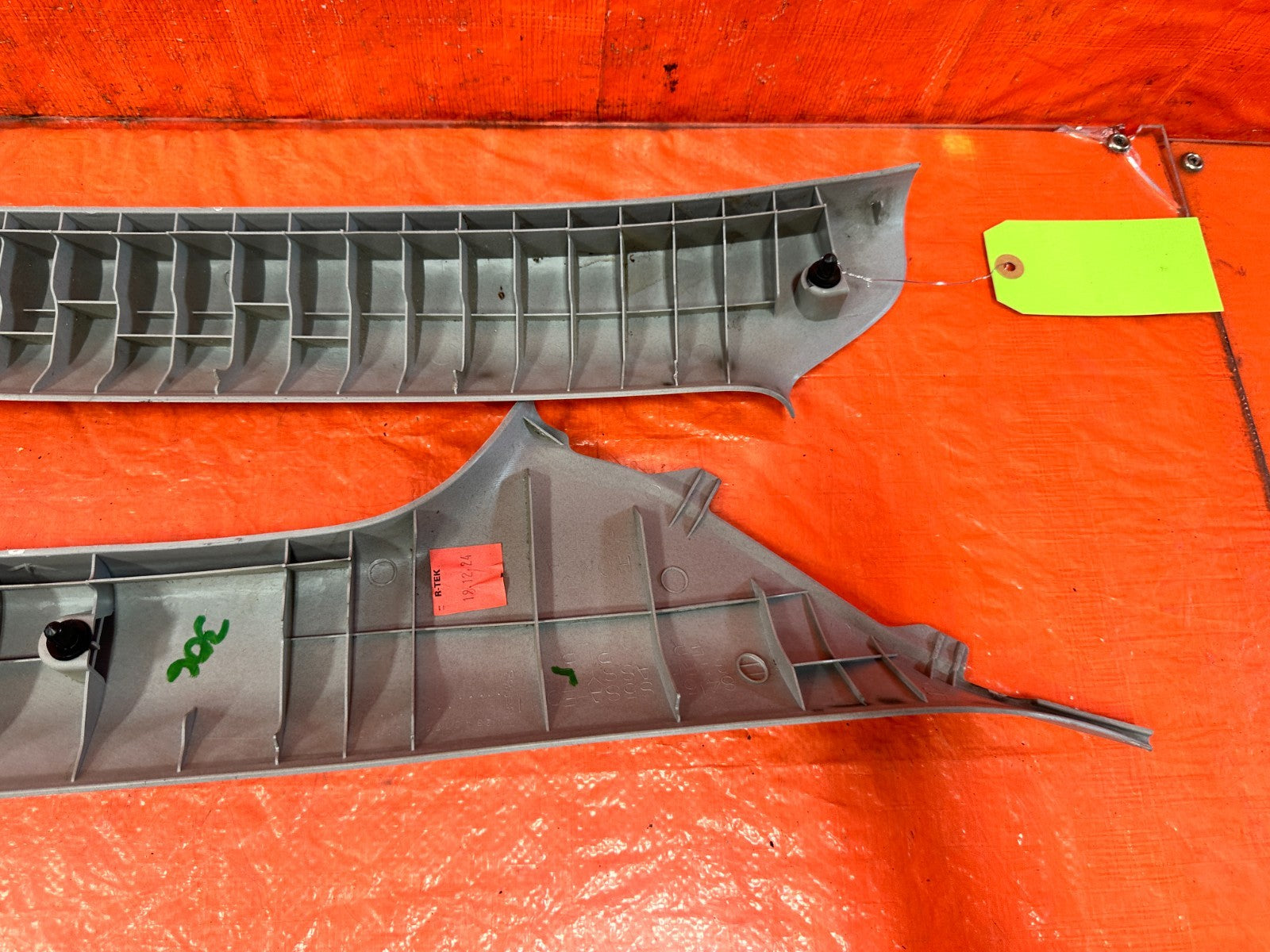 02 03 HONDA CIVIC SI EP3 HATCHBACK   A PILLAR TRIM LEFT RIGHT A PILLARS OEM #30611