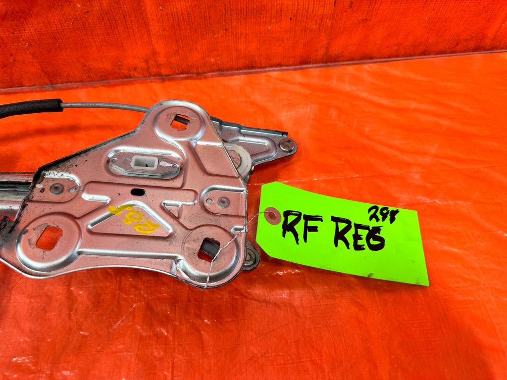02 10 LEXUS SC430   PASSENGER RIGHT WINDOW REGULATOR   OEM FACTORY #2884