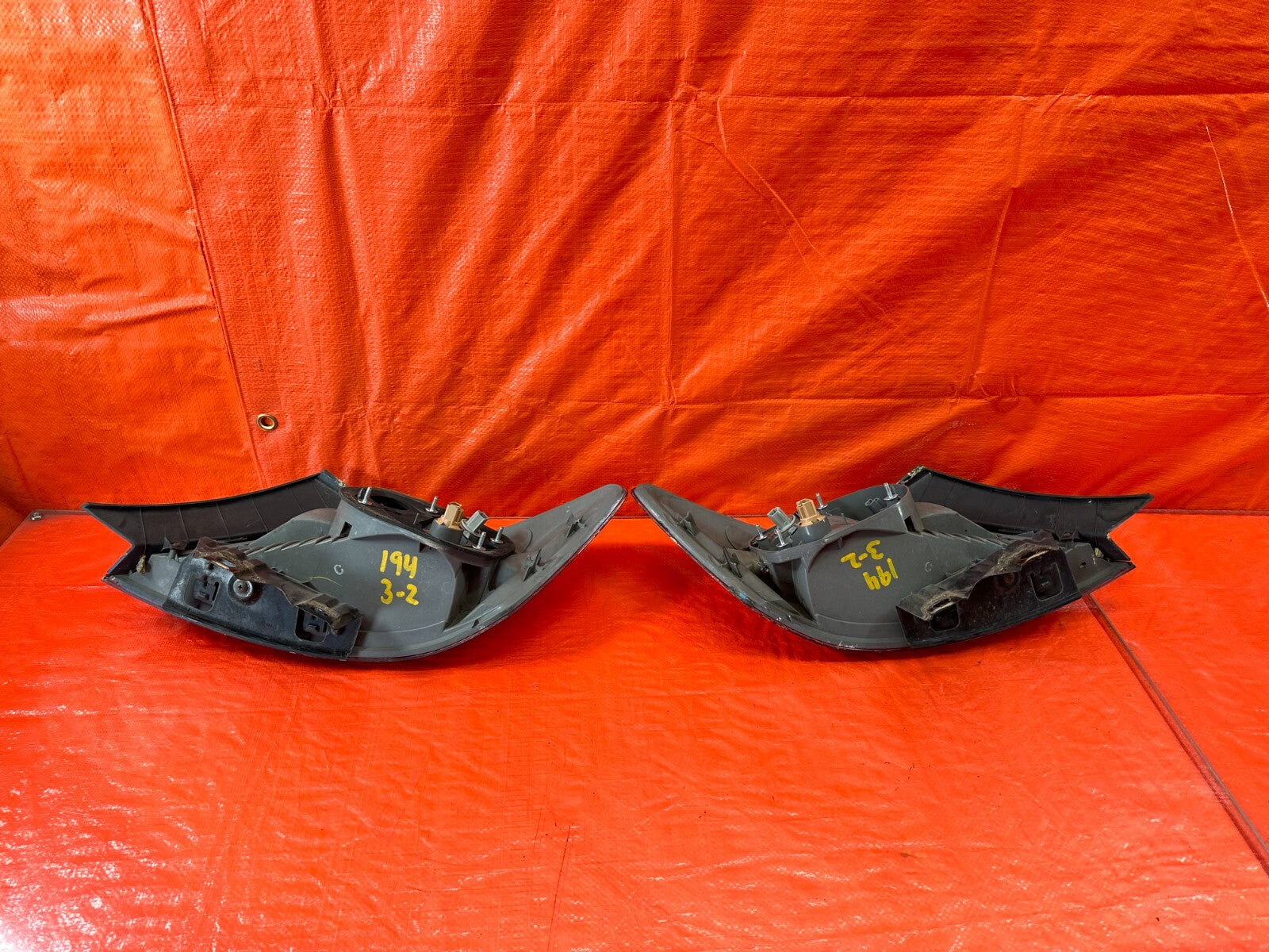 09 11 HONDA CIVIC SI 2D   TAIL LIGHTS LEFT AND RIGHT TAIL LIGHT LAMP SET OEM 19415