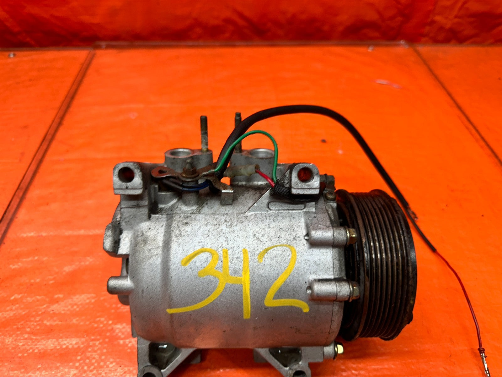 04-05 ACURA TSX 4D 2.4L K24A2 A/C AC COMPRESSOR AIR CONDITIONING PUMP OEM #3429