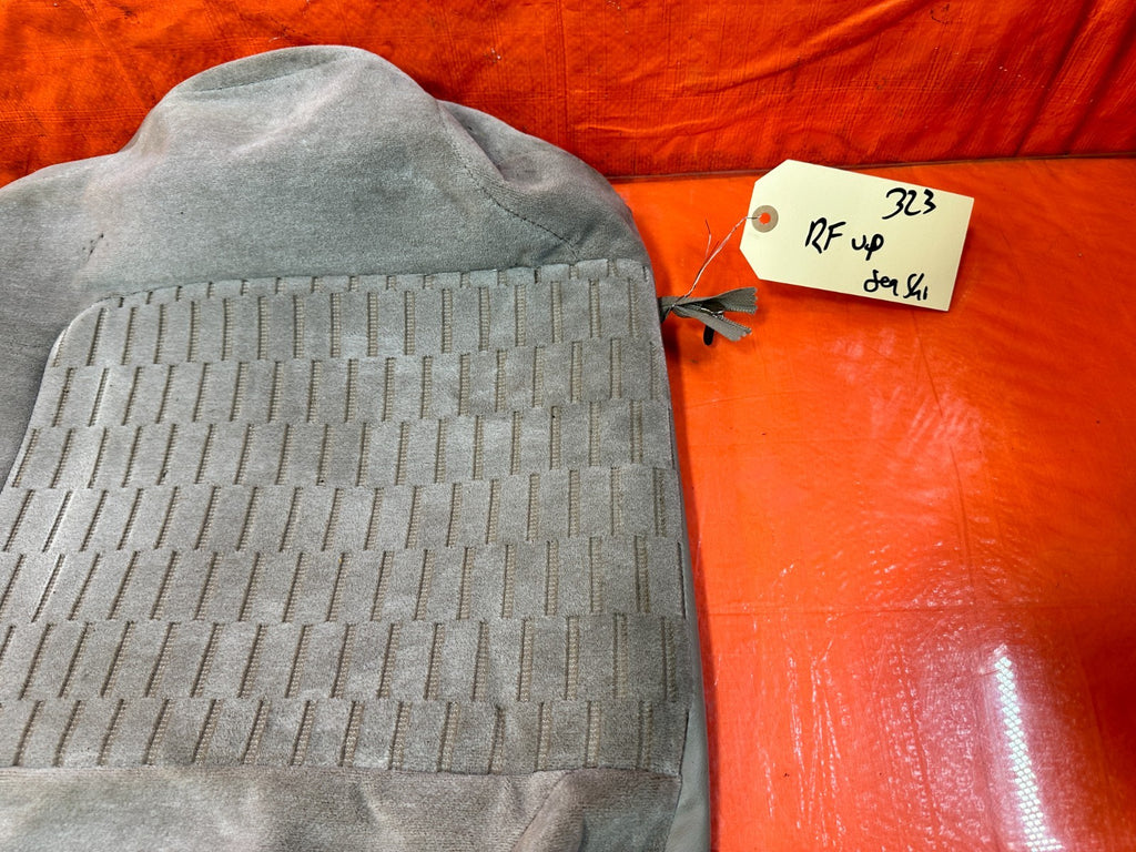 97 01 HONDA PRELUDE PASSENGER RIGHT FRONT UPPER SEAT SKIN WRAP  TAN OEM 3235