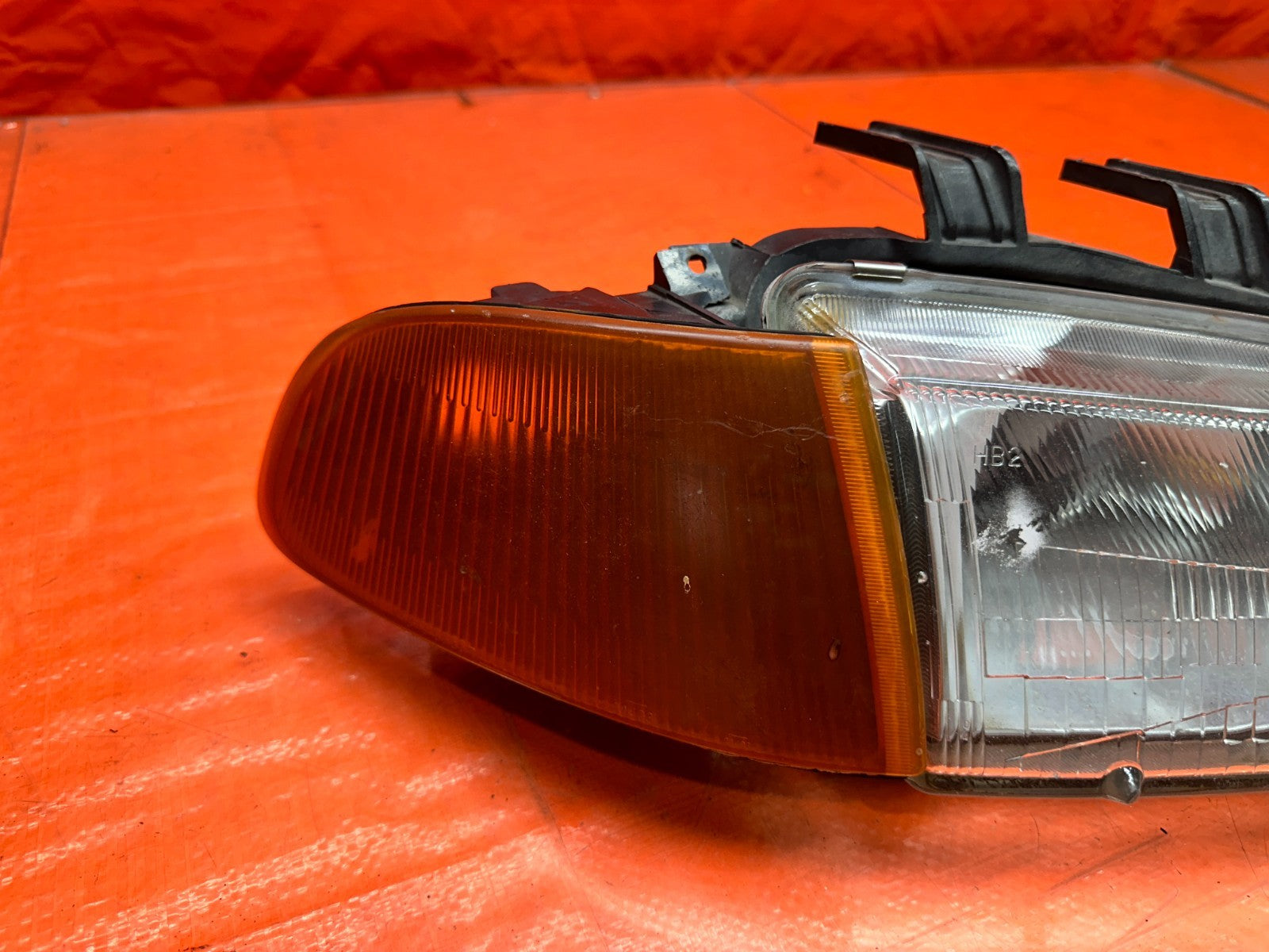 92 95 HONDA CIVIC 2D 3D   HEADLIGHTS LAMPS W/ CORNER LAMPS STANLEY   OEM #3339