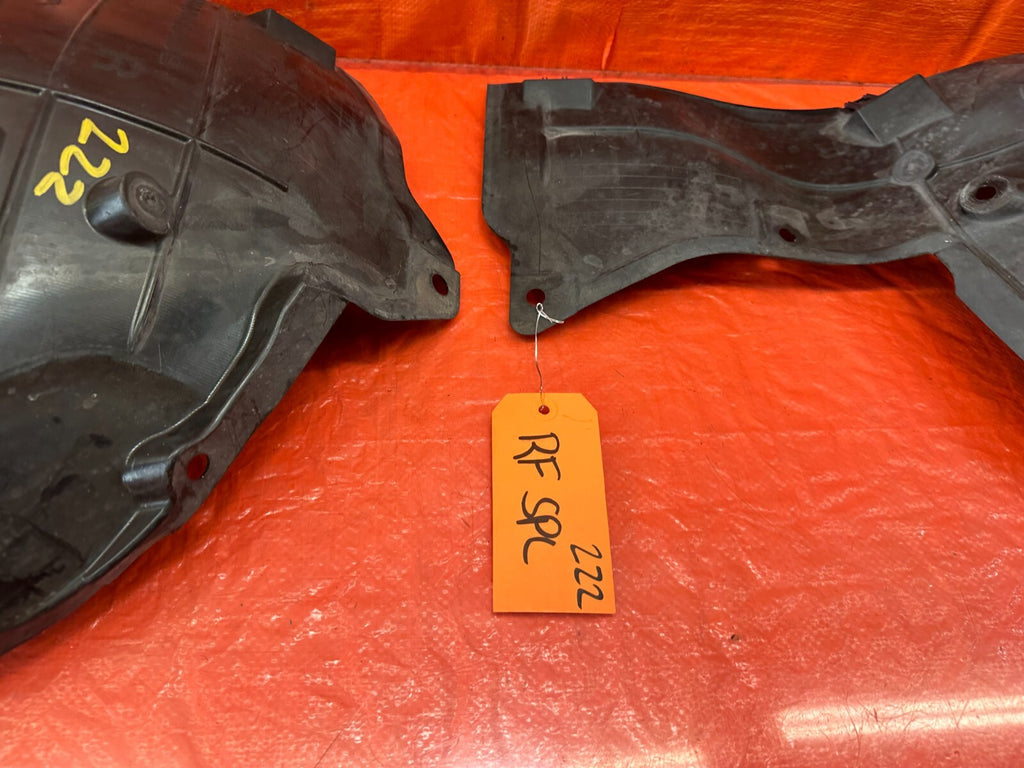 14 20 INFINITI Q50   FENDER LINER SPLASH SHIELD   PASSENGER RIGHT FRONT OEM #2227