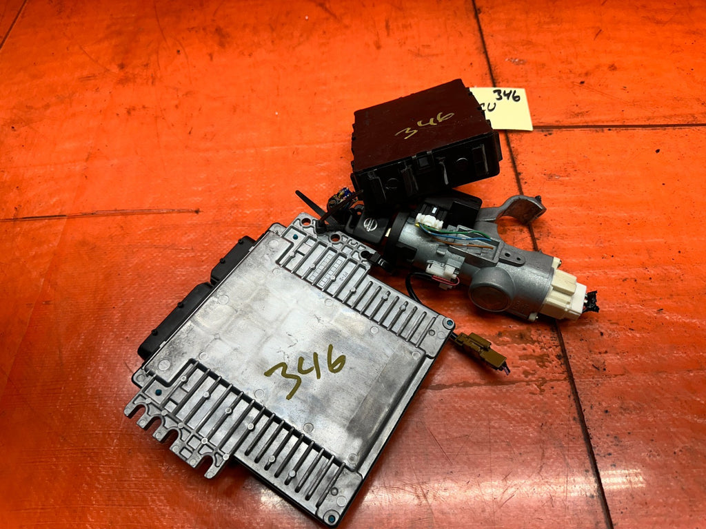 03-06 NISSAN 350Z 3.5L 6 SPEED MANUAL ECU BCM KEY SET MEC61-510 OEM #34610