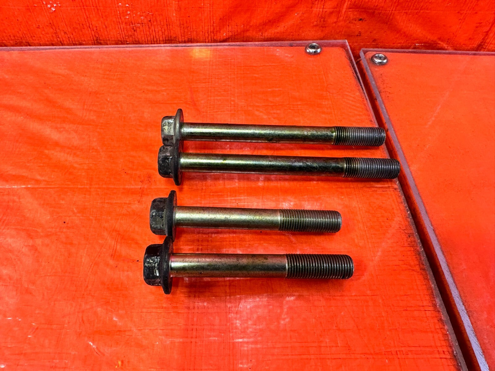 04 08 ACURA TSX  K24A2 REAR TRANSMISSION BRACKET BOLTS HARDWARE   OEM #2910