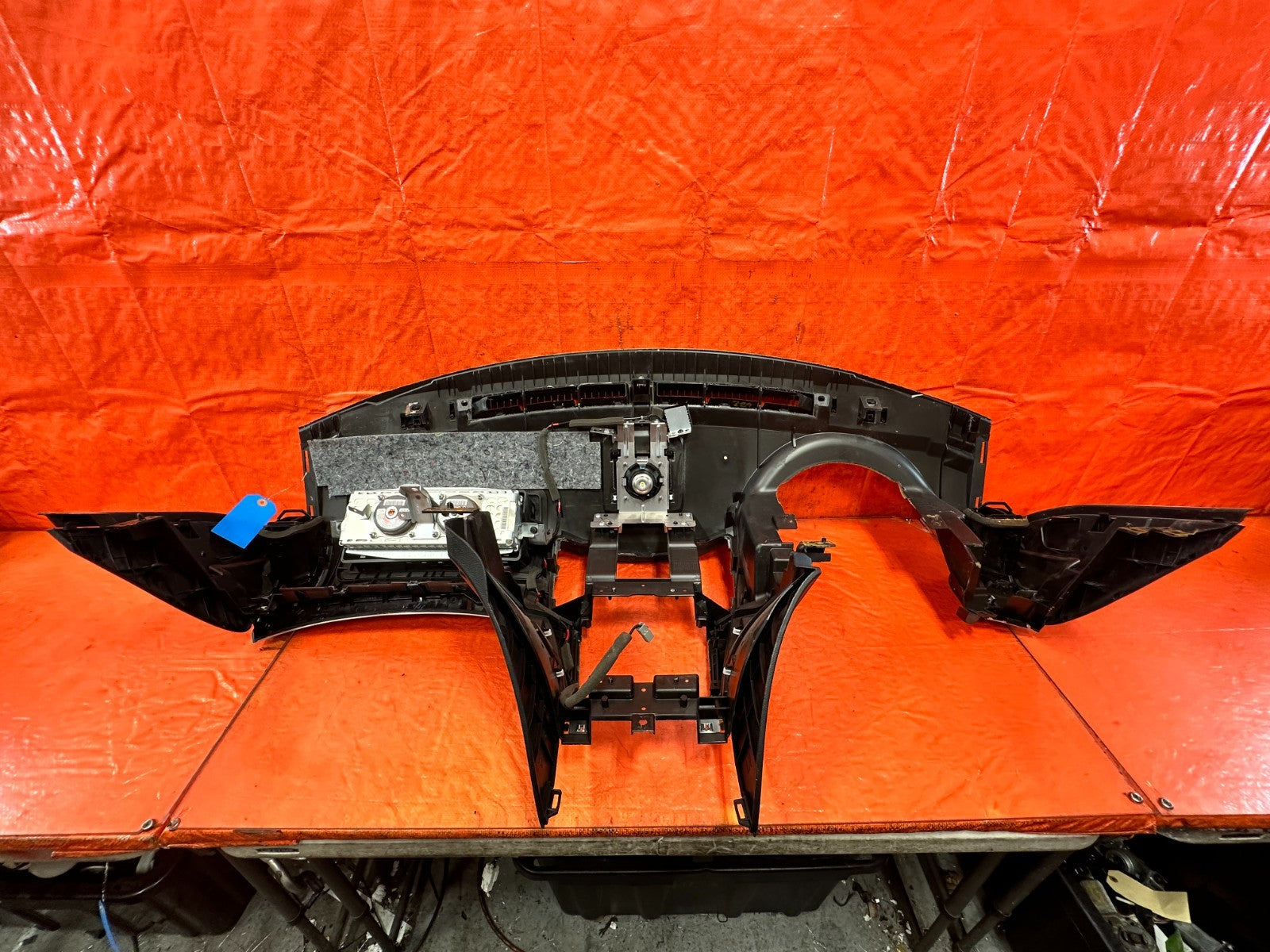 08 15 INFINITI G37 Q60 FRONT DASHBOARD DASH PANEL   MINT    BLACK OEM #32919