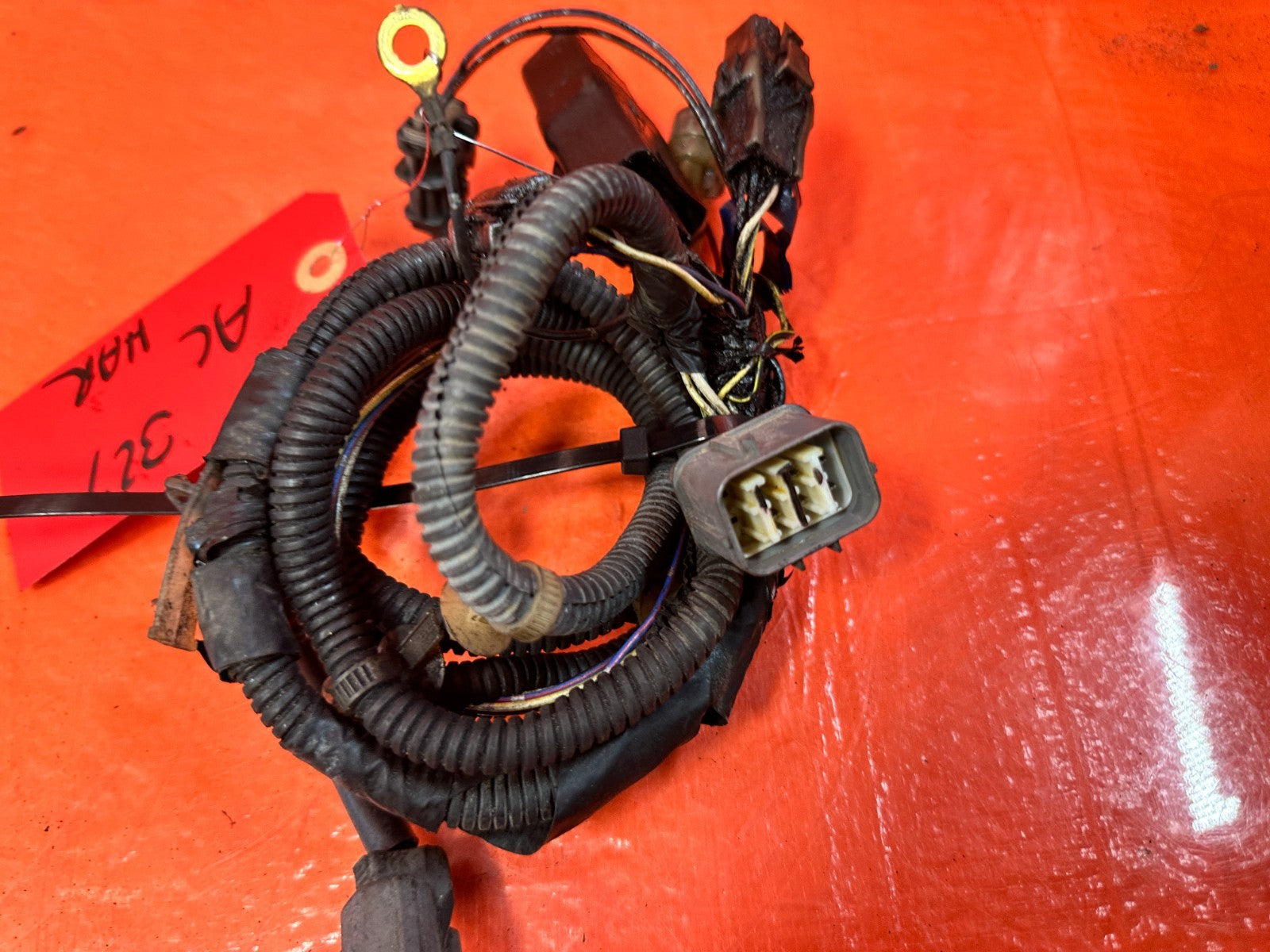 92 95 HONDA CIVIC   ENGINE BAY AIR CONDITIONING AC WIRE HARNESS WIRING LOOM 3278