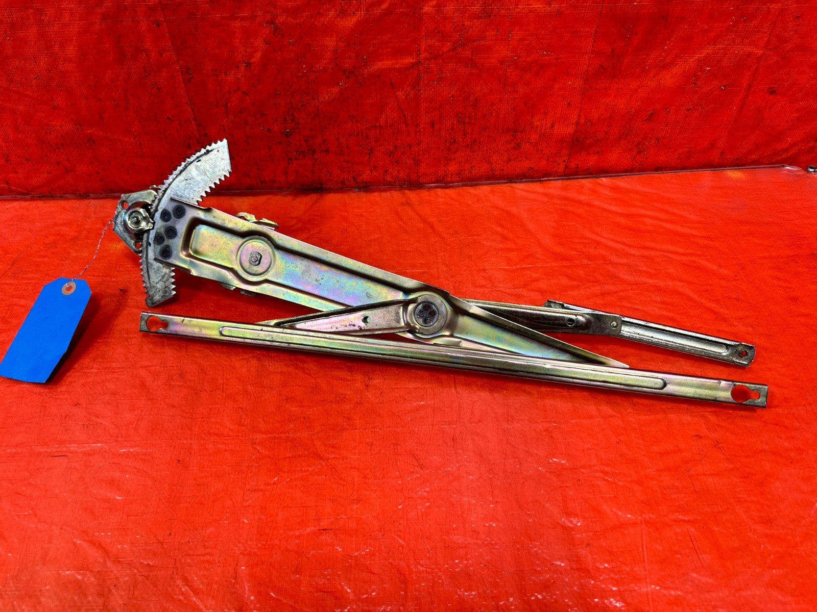 96 00 HONDA CIVIC COUPE   LEFT WINDOW REGULATOR   NON POWER   MANUAL   OEM 319  7