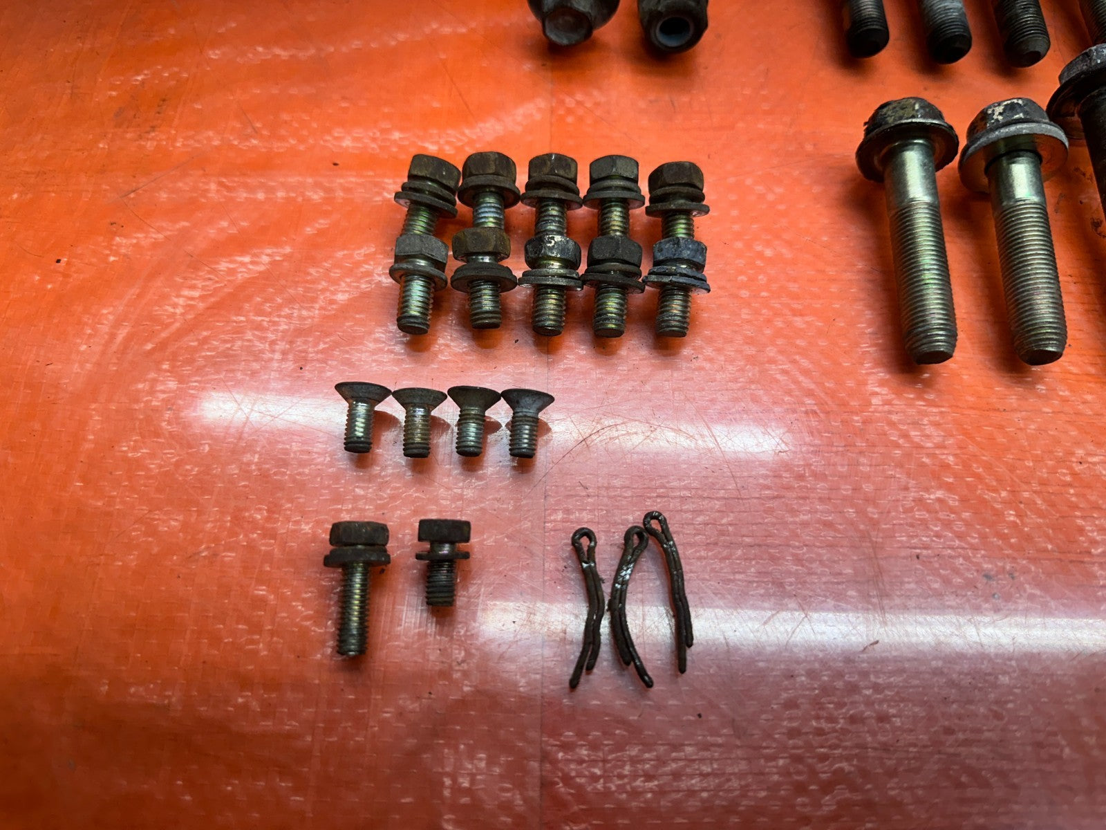 97 01 HONDA PRELUDE 2.2L REAR TRAILING ARM BOLTS HARDWARE OEM #3368