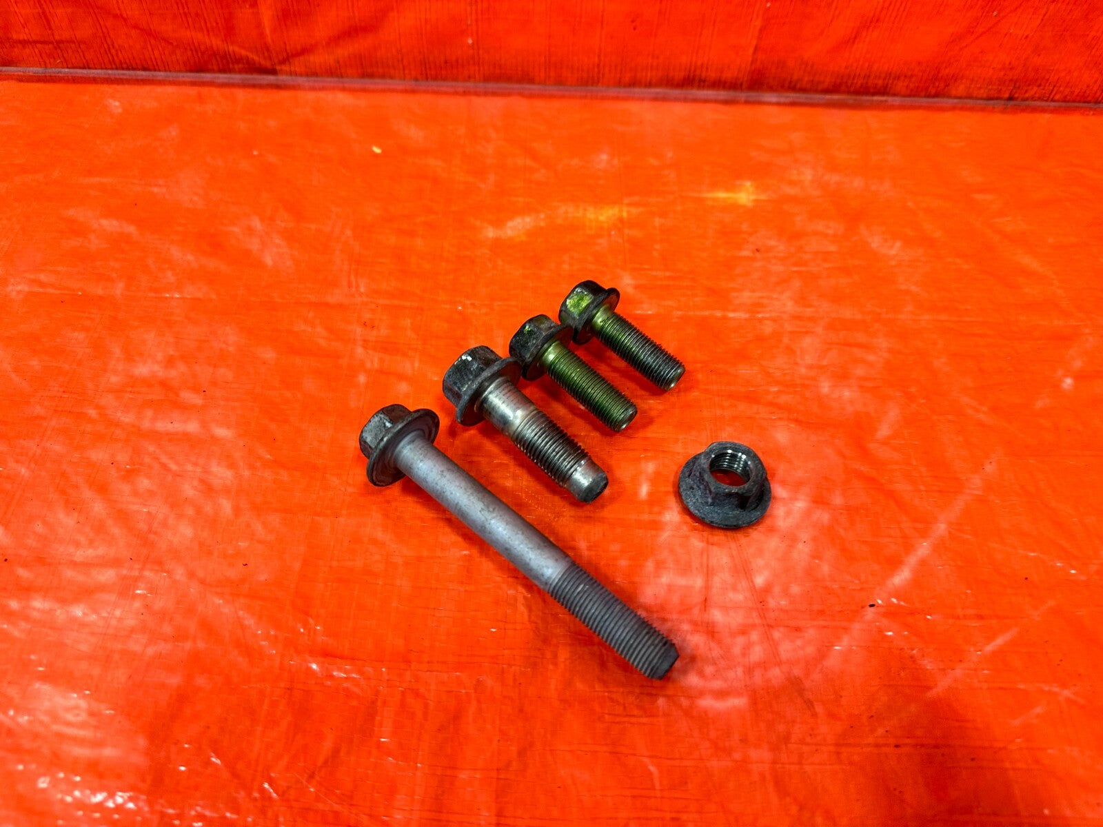 12 15 HONDA CIVIC SI   K24Z7 PASSENGER RIGHT TRANSMISSION MOTOR MOUNT BOLTS 2690