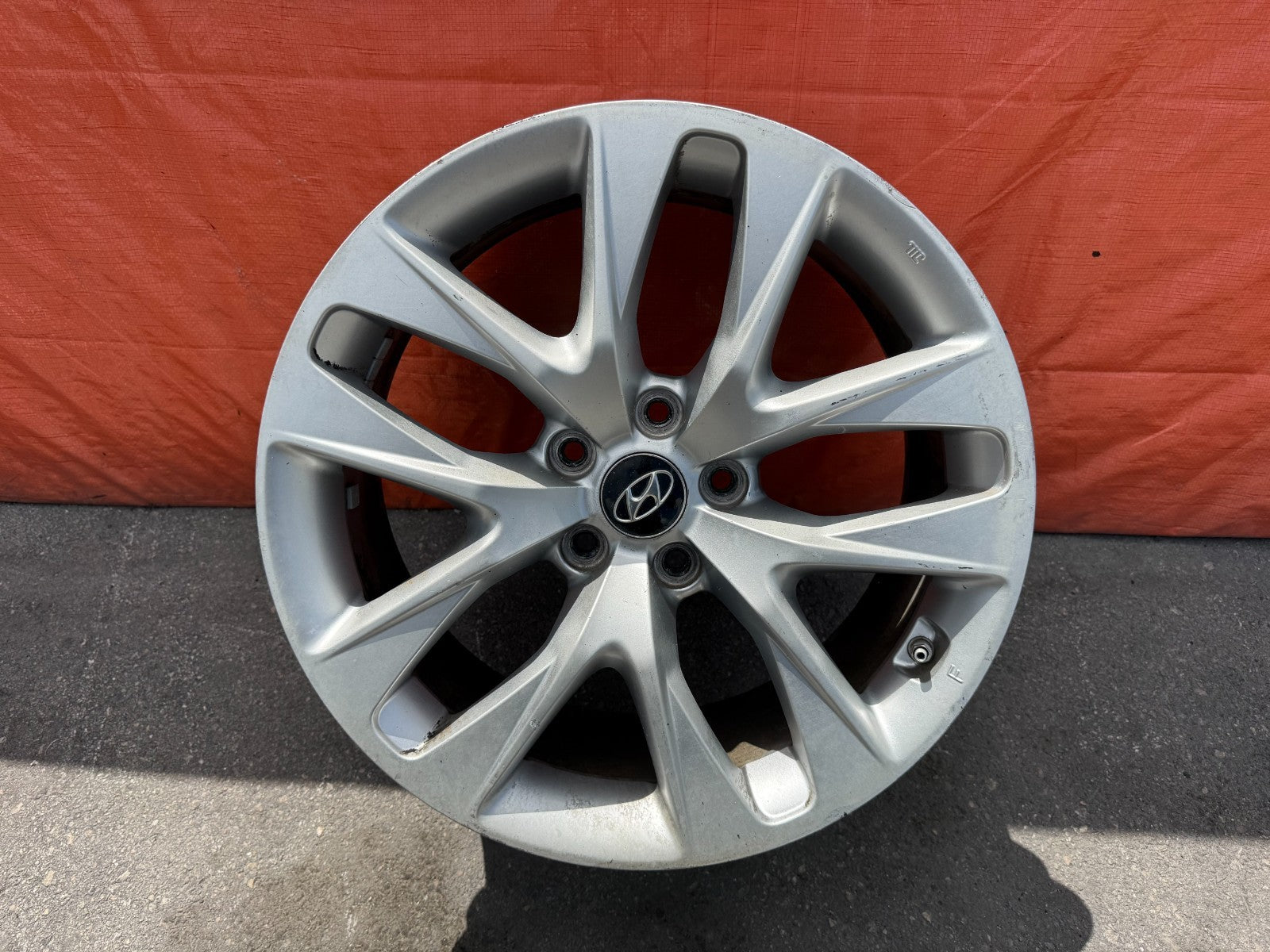 13 16 HYUNDAI GENESIS COUPE  FRONT WHEEL RIM 18x7.5 +32   OEM FACTORY #326 19