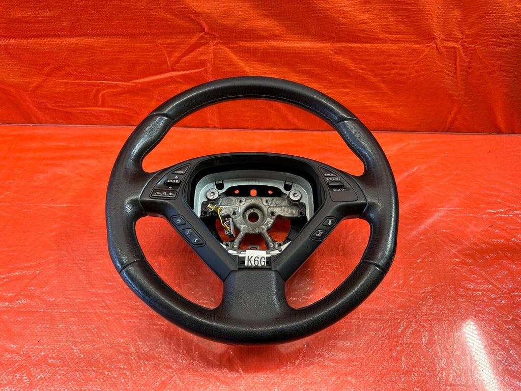 08 15 INFINITI G37 & Q60    2D COUPE  STEERING WHEEL   READ DESC   OEM #1880