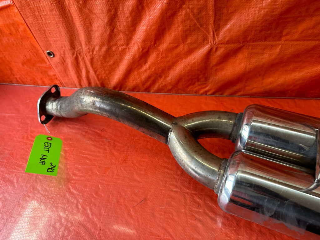 88 91 HONDA CRX   FOSCUSZ BRAND   EXHAUST MUFFLER TAIL PIPE PAN   #2437