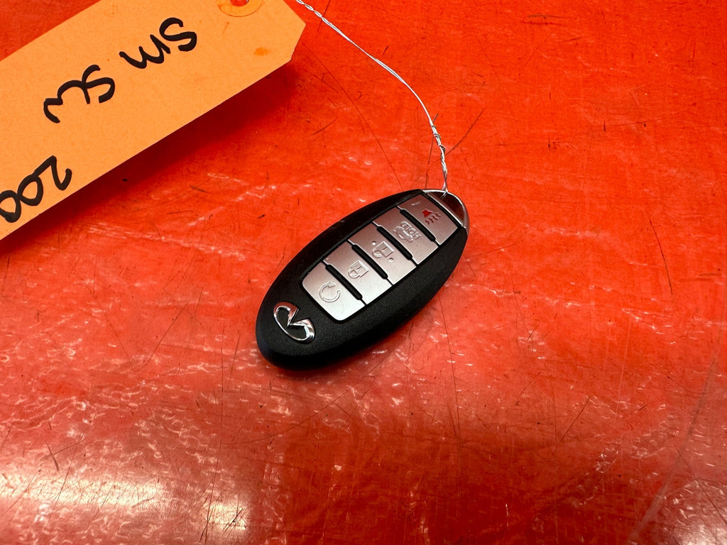 16 20 INFINITI Q50 & Q60   3.0L   WIRELESS KEY FOB MODULE   OEM FACTORY #2008