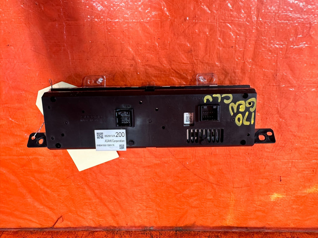 2017 SUBARU WRX STI   DASHBOARD INFORMATION DISPLAY SCREEN INFO MONITOR OEM 1703