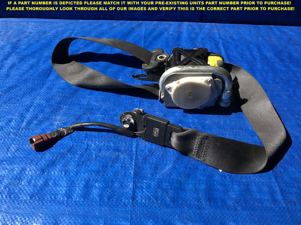 OEM 2008 2009 2010 2011 SUBARU WRX STI PASSENGER RIGHT FRONT SEAT BELT0