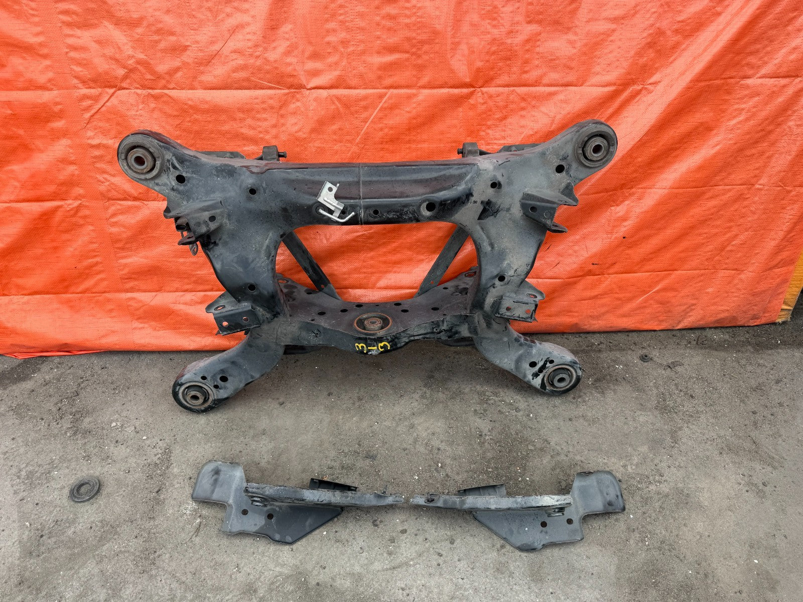 14 20 INFINITI Q50 & 16 20 Q60 REAR SUBFRAME CROSSMEMBER K FRAME W/ BRACKETS 3150