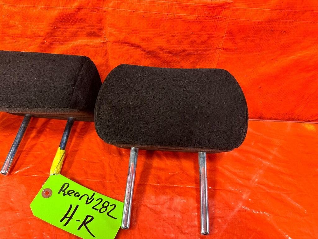 07 08 HONDA CIVIC SI SEDAN   REAR SEAT HEAD REST SET LEFT AND RIGHT   OEM #2822