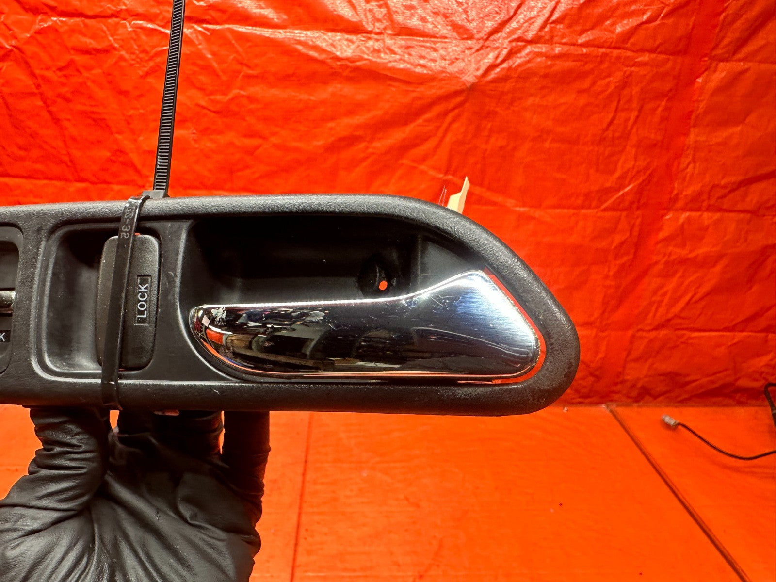 97 01 HONDA PRELUDE 2.2L PASSENGER RIGHT INSIDE INTERIOR DOOR HANDLE OEM #3364