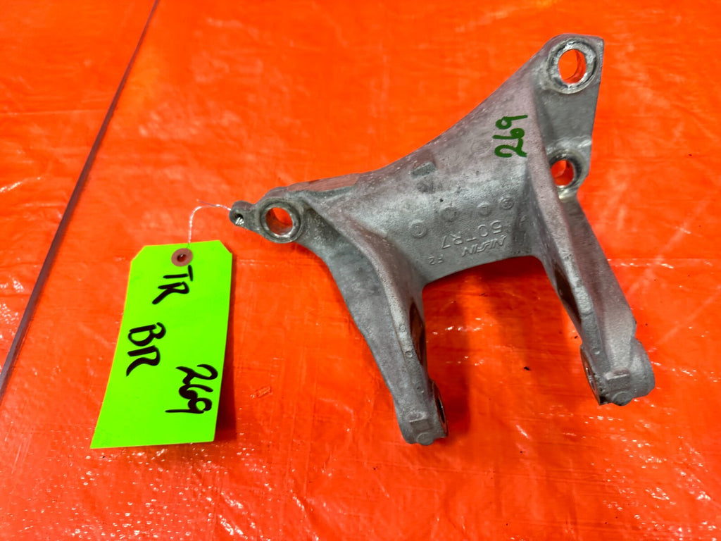 12 15 HONDA CIVIC SI K24Z7 6 SPEED MANUAL ALUMINUM TRANSMISSION BRACKET OEM 2696