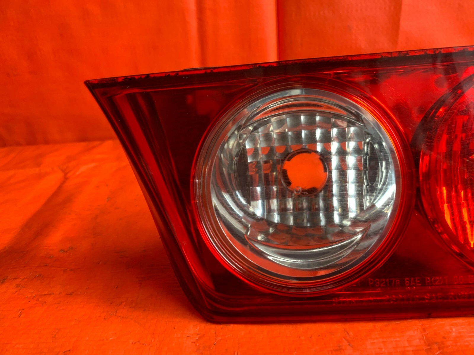 04 05 ACURA TSX   PASSENGER RIGHT INNER TRUNK TAIL LIGHT LAMP   OEM FACTORY OE3