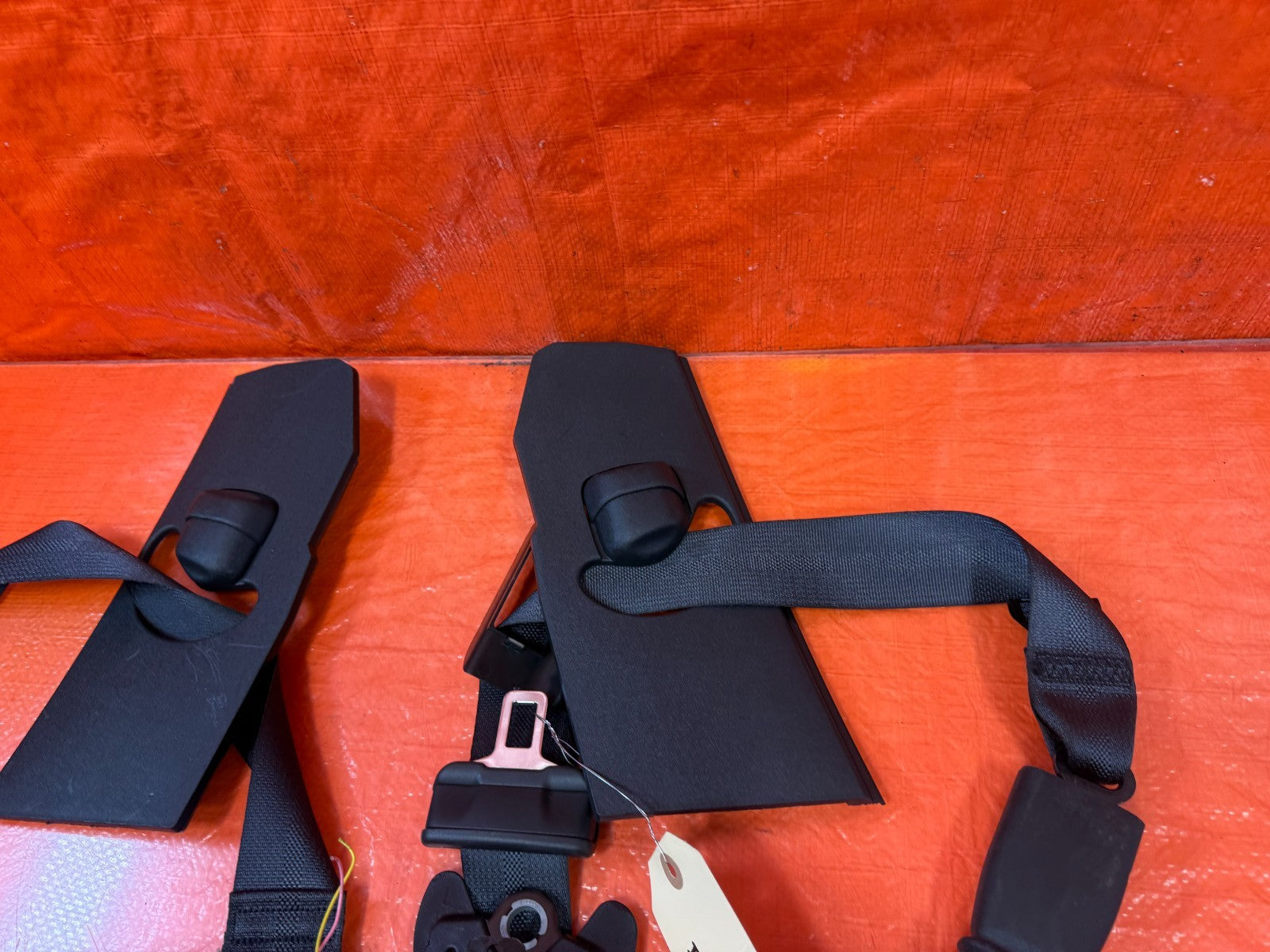 14 23 INFINITI Q50 LEFT & RIGHT FRONT SEAT BELTS SAFETY BELT W/ PRE CRASH OEM7