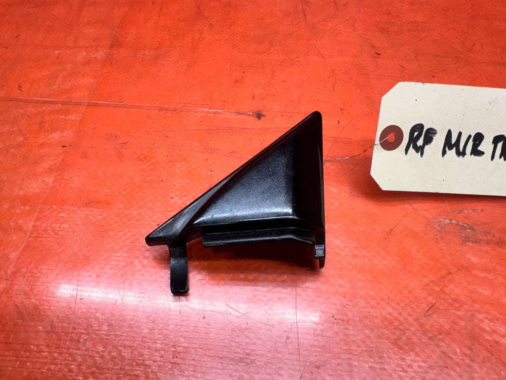 97 01 HONDA PRELUDE 2.2L PASSENGER RIGHT INNER DOOR MIRROR COVER TRIM OEM #3354