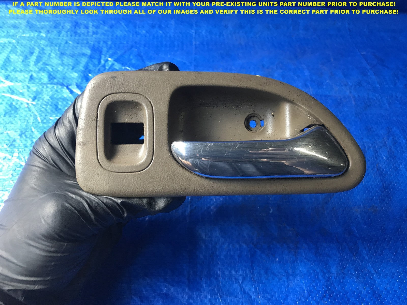 OEM 1994 1995 1996 HONDA ACCORD SEDAN PASSENGER RIGHT REAR INTERIOR DOOR HANDLE 0