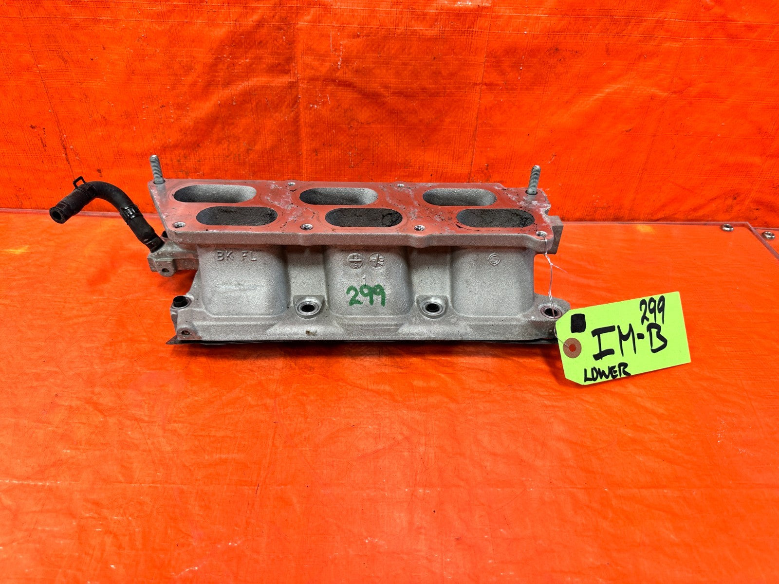 12 16 HYUNDAI GENESIS COUPE 3.8L   INTAKE MANIFOLD   BOTTOM PORTION   OEM #2990