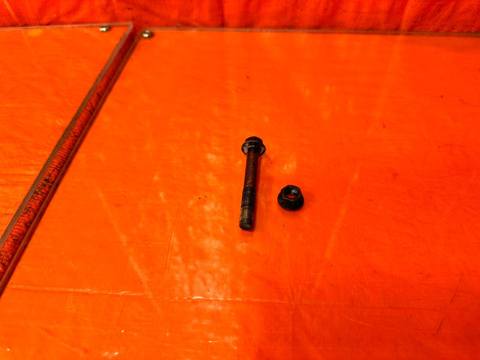 02 10 LEXUS SC430   3UZFE POWER STEERING PUMP BOLTS HARDWARE OEM #2881