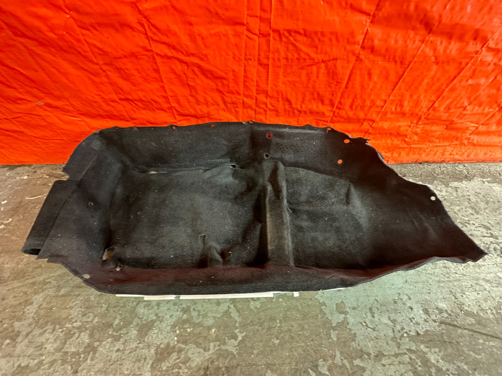 00 05 HONDA S2000   PASSENGER RIGHT   CARPET RUG FLOOR MAT   BLACK   OEM #1987