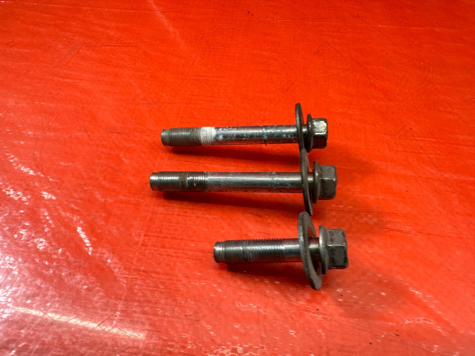 09 12 LANCER EVOLUTION X EVO 10   POWER STEERING RACK BOLTS HARDWARE   OEM #2146