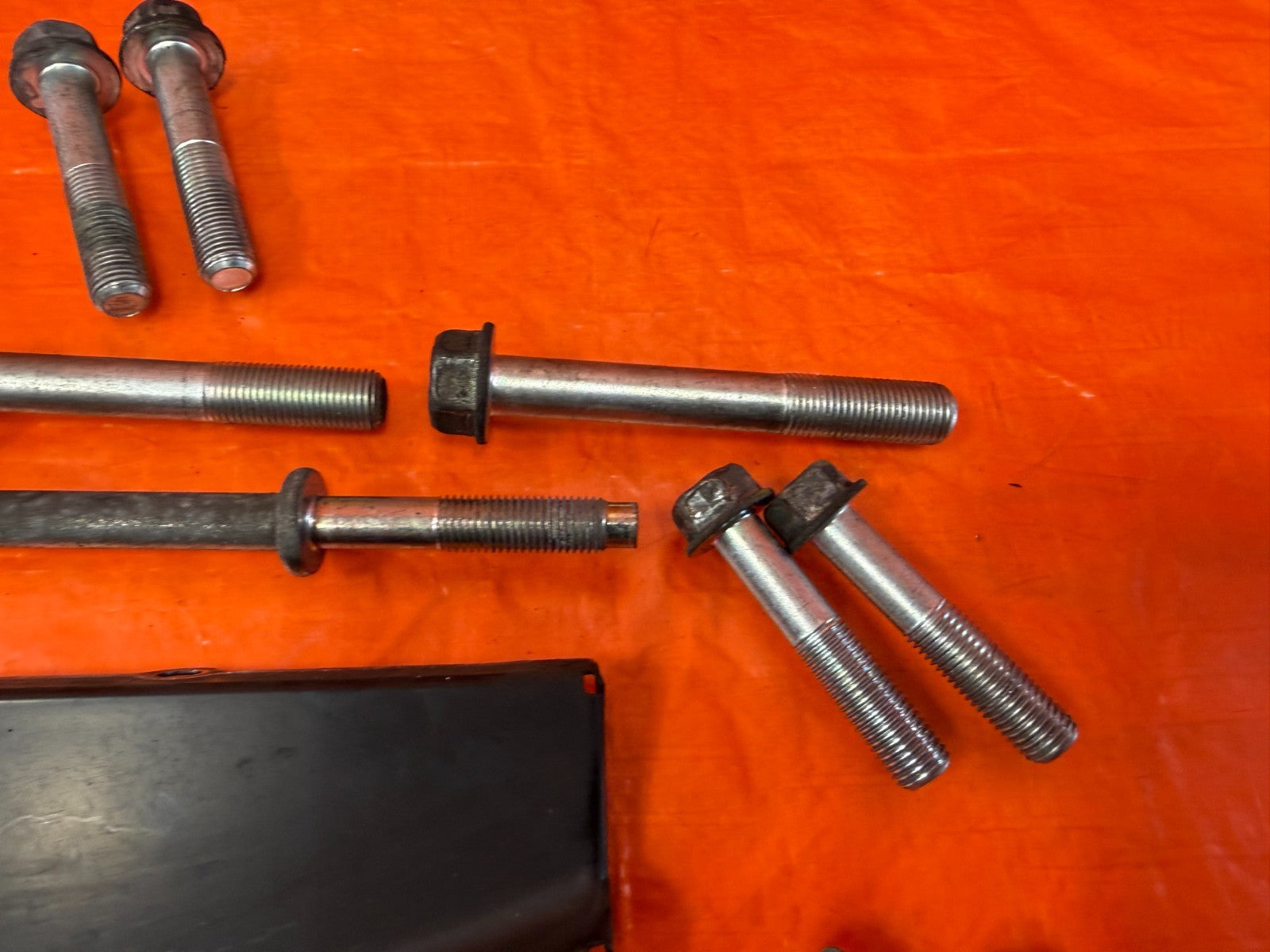 09 14 ACURA TSX   K24Z3 2.4L   TRANSMISSION BELL HOUSING BOLTS HARDWARE OEM 3214