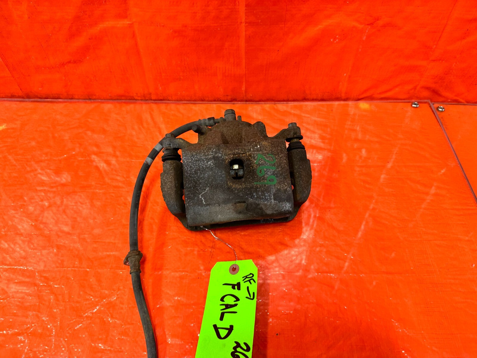 12 15 HONDA CIVIC SI   PASSENGER RIGHT FRONT BRAKE CALIPER OEM FACTORY  OEM #2658
