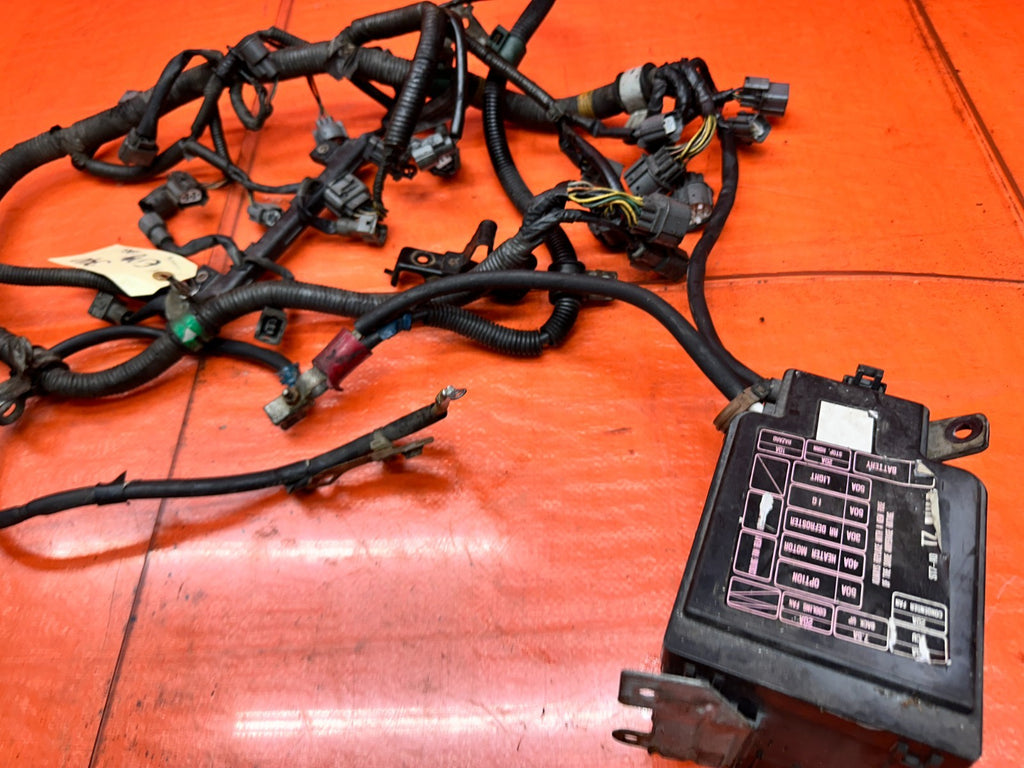94-01 ACURA INTEGRA B18B1 AUTOMATIC ENGINE MOTOR WIRE WIRING HARNESS OEM #3406