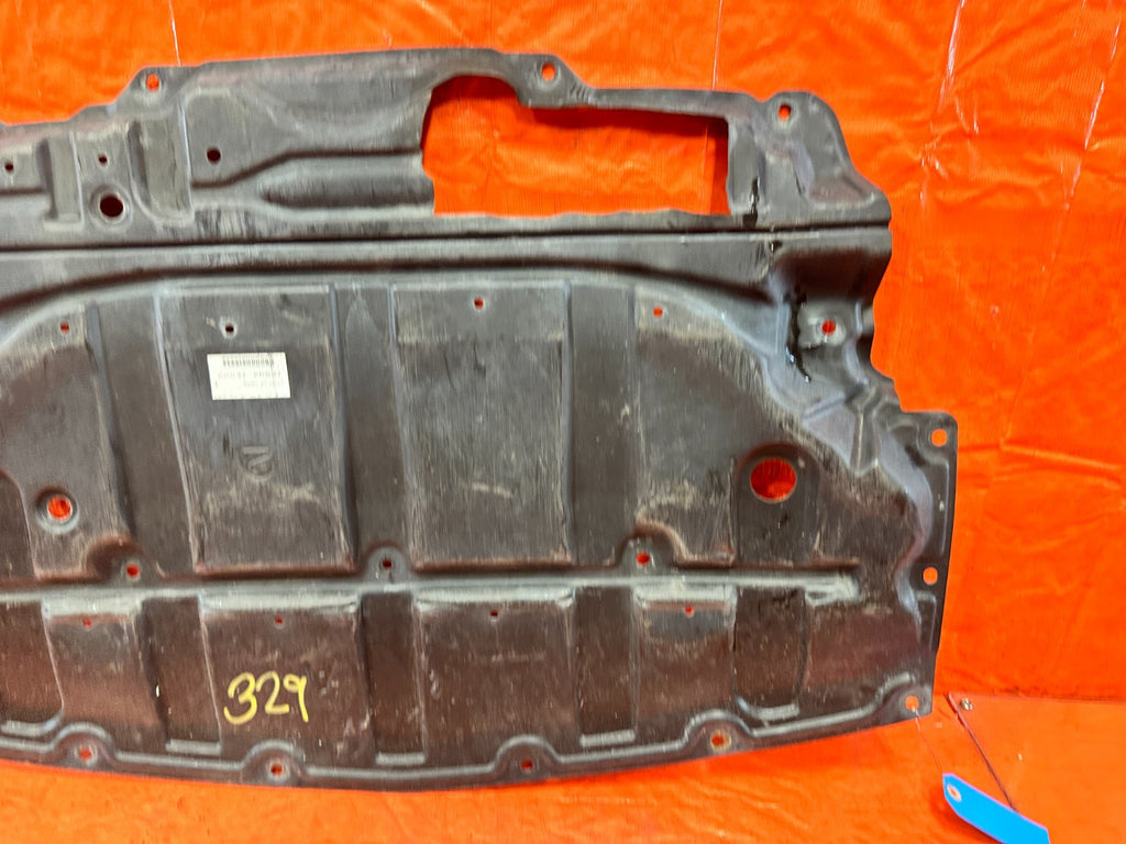 08 15 INFINITI G37 Q60 COUPE LOWER ENGINE SPLASH SHIELD UNDER COVER OEM #3296