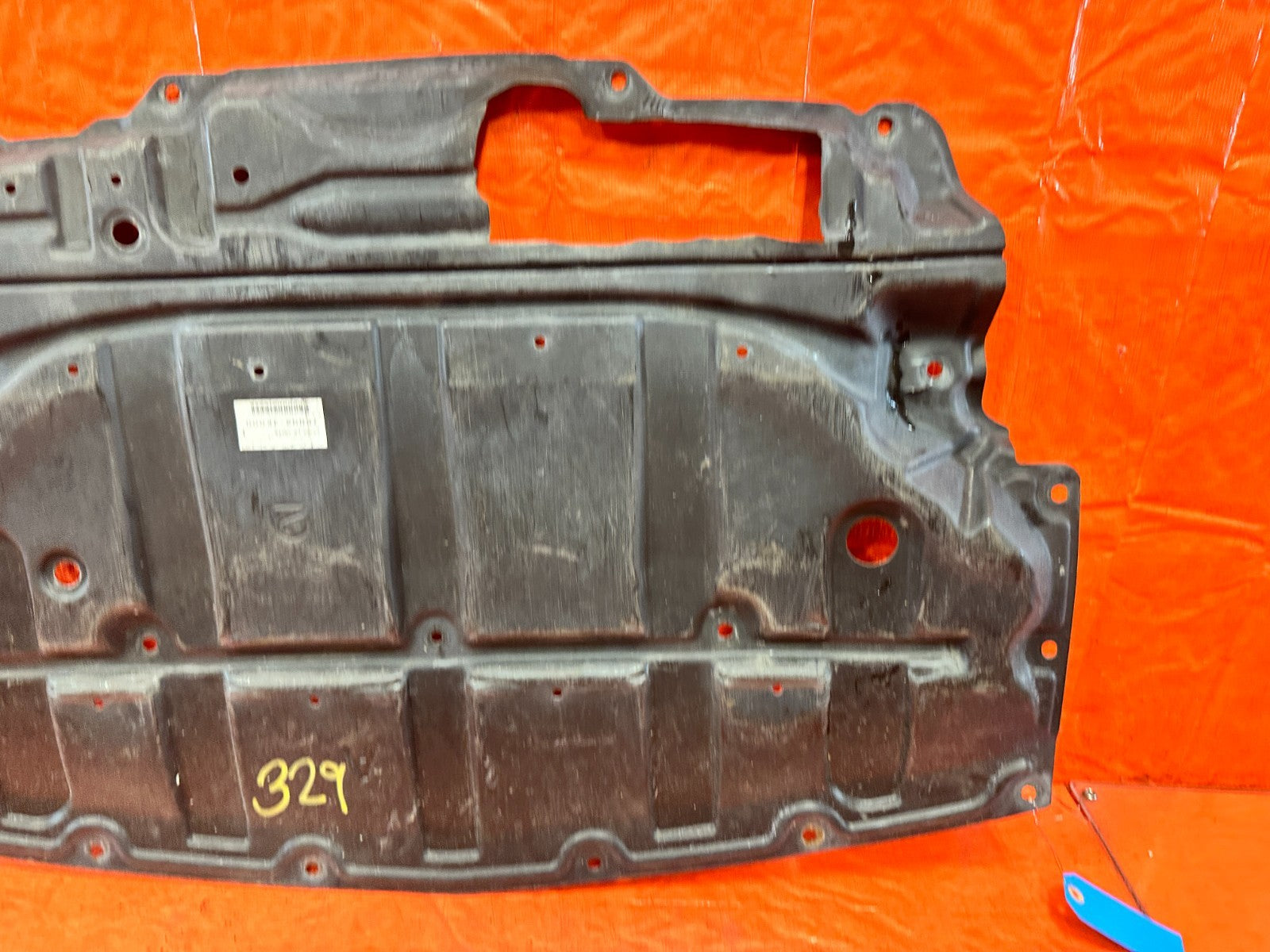08 15 INFINITI G37 Q60 COUPE LOWER ENGINE SPLASH SHIELD UNDER COVER OEM #3296