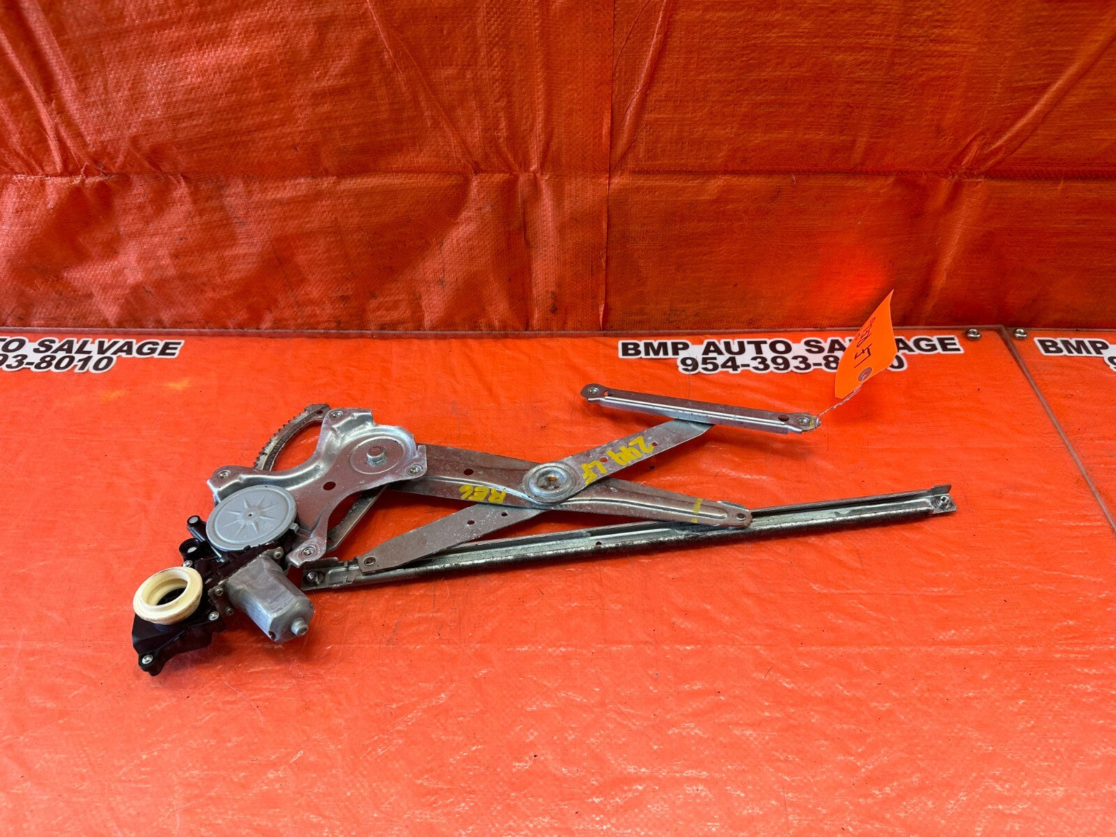 07 12 LEXUS ES350   DRIVER LEFT FRONT WINDOW REGULATOR W/ MOTOR   OEM #24410
