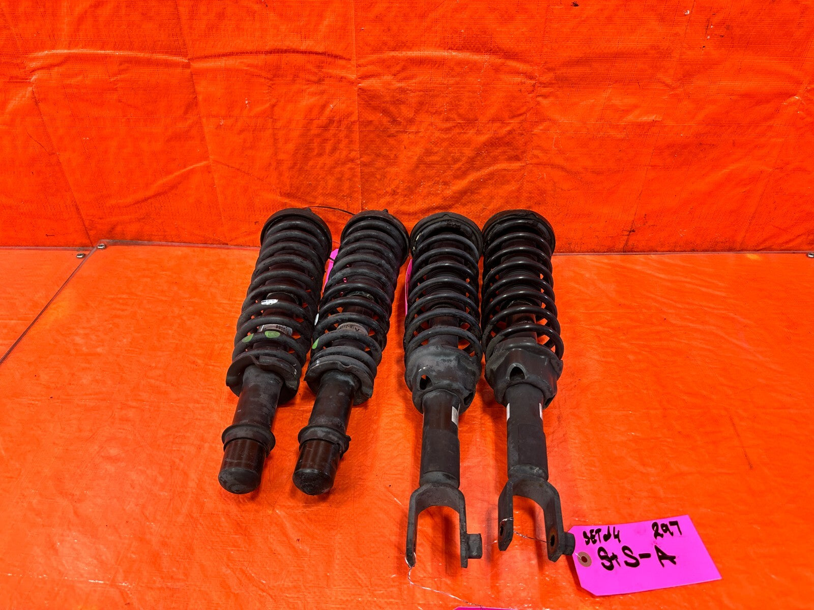 96 00 HONDA CIVIC GENUINE   FACTORY SUSPENSION SHOCKS AND SPRINGS OEM 2970