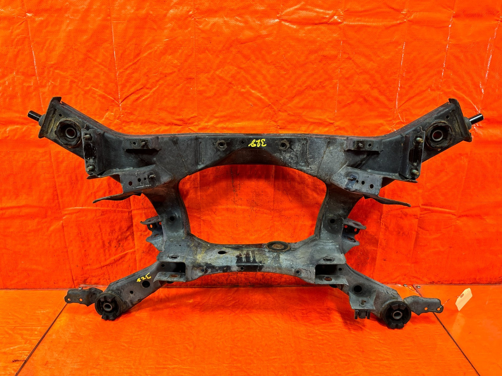 2008 2015 INFINITI G37 REAR SUBFRAME CROSSMEMBER SUSPENSION OEM 55400 JL00B 32817