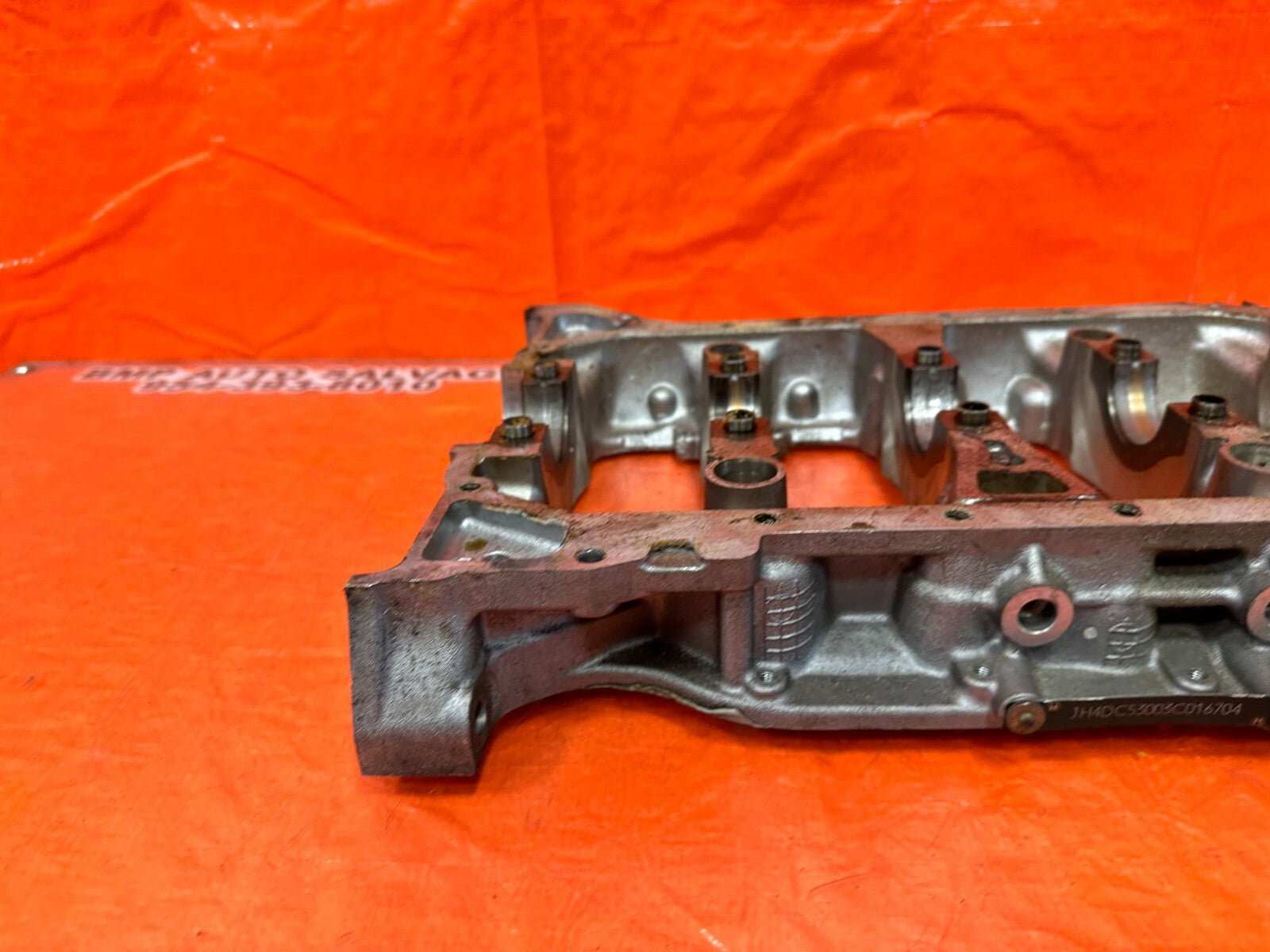 02 06 ACURA RSX TYPE S K20A2 ENGINE MOTOR BLOCK CRANKSHAFT GIRDLE   OEM FACTORY4