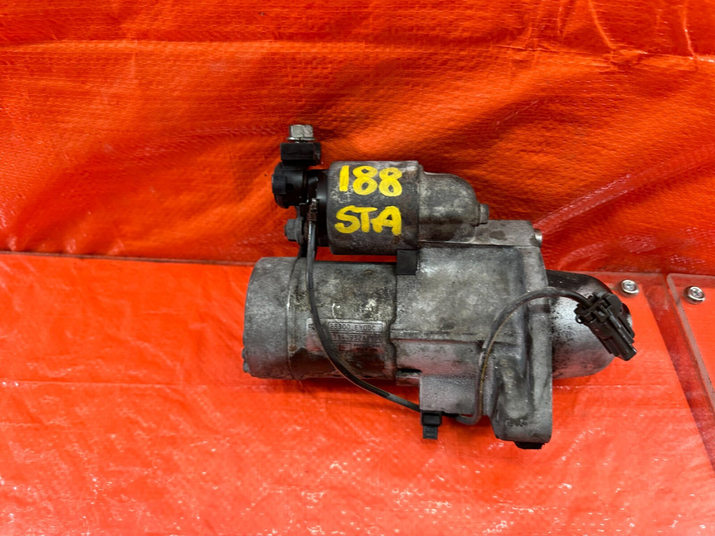 08 13 INFINITI G37   ENGINE MOTOR STARTER   MANUAL TRANSMISSION   OEM #1886