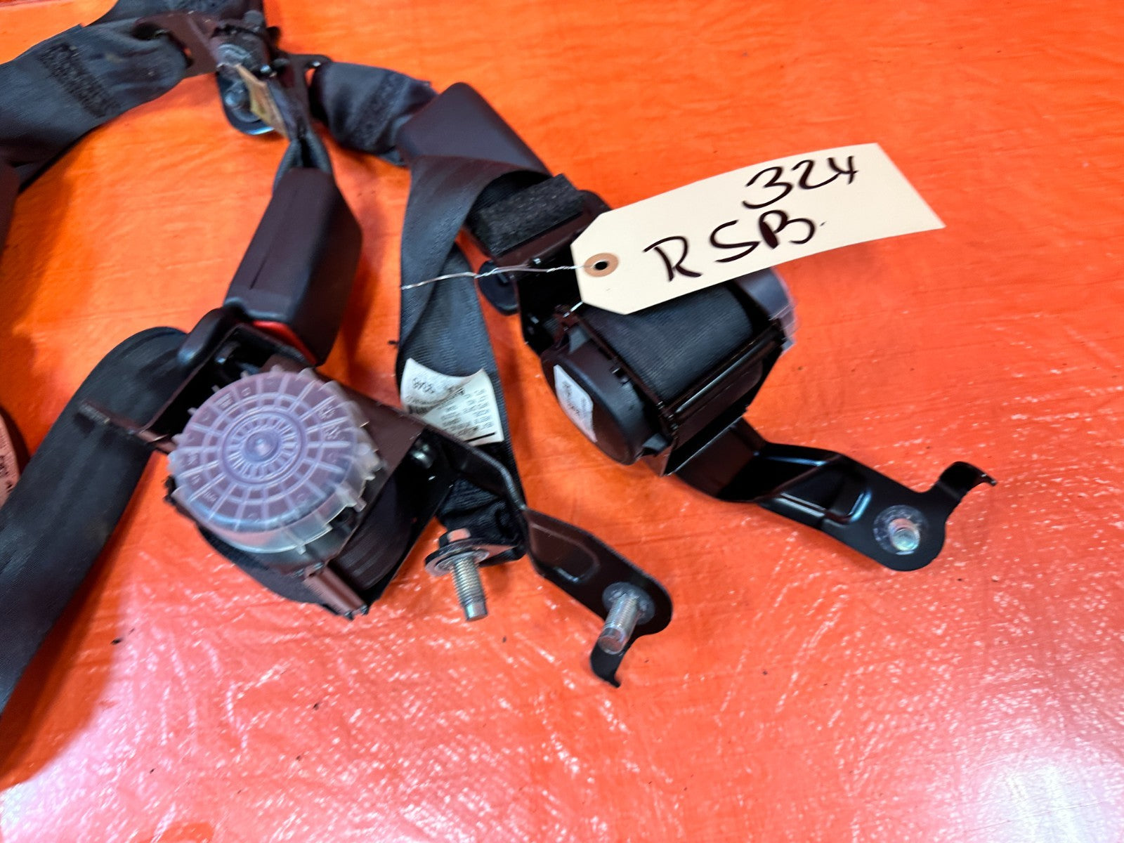 18 22 HONDA ACCORD 1.5L   LEFT AND RIGHT REAR SEAT BELTS SAFETY BELTS OEM #3245