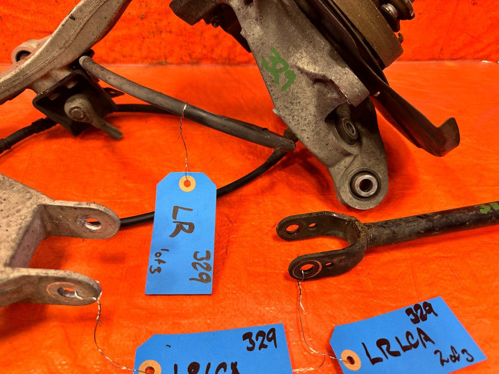 08 15 INFINITI G37 & Q60   DRIVER LEFT REAR SPINDLE KNUCKLE W/ CONTROL ARMS #3292