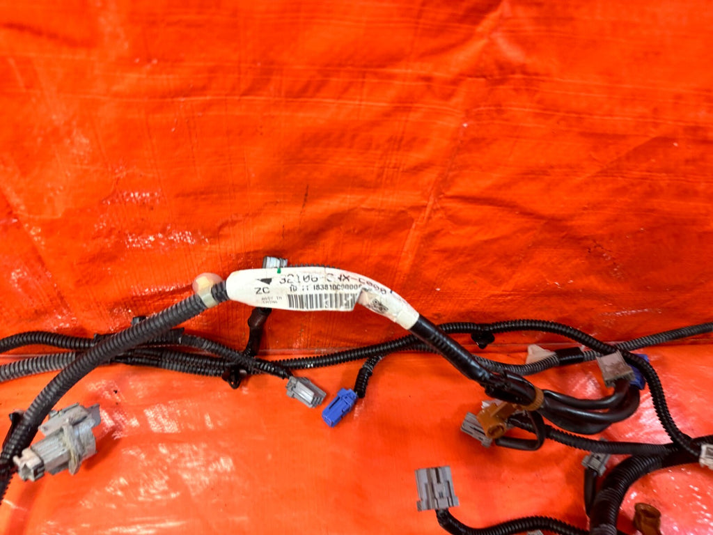 2008 08 HONDA CIVIC SEDAN REAR  TAIL LIGHT LAMP WIRING HARNESS WIRE LOOM OEM 2829