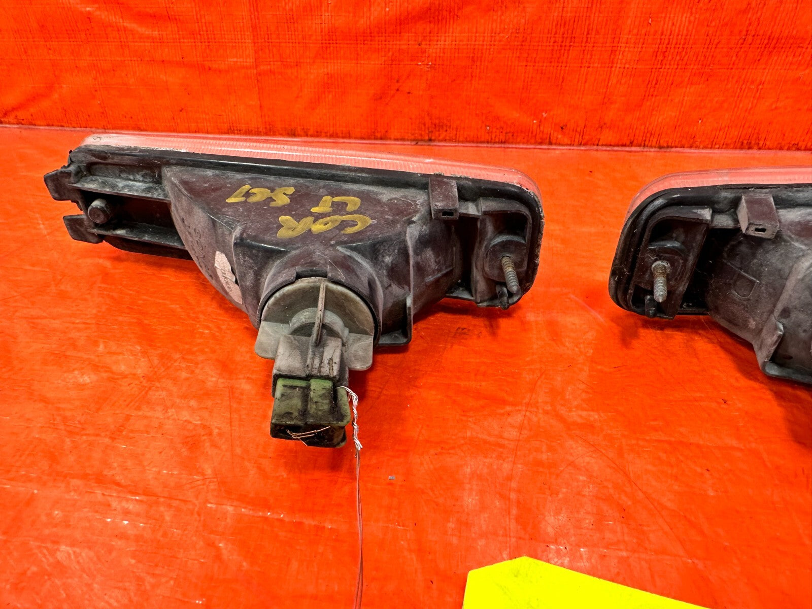 88 89 HONDA CRX   AFTERMARKET FRONT BUMPER LIGHTS   #27710