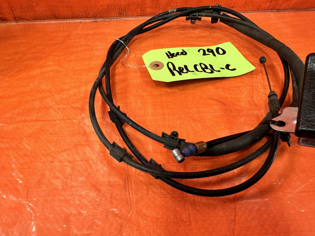00 09 HONDA S2000   HOOD RELEASE WIRE CABLE W/ PULL LEVER HANDLE   OEM #2902