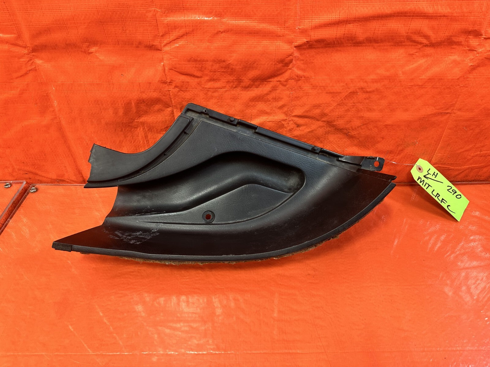 00 09 HONDA S2000   LEFT REAR SOFT TOP TRAY TRIM EXTENSION PANEL OEM FACTORY 2900