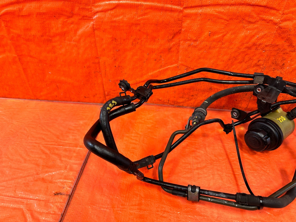 12 14 HYUNDAI GENESIS COUPE BK2 2.0L POWER STEERING LINES W/ RESERVOIR TANK  3257